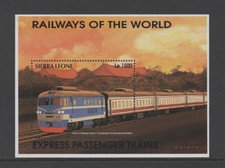 SIERRA LEONE 1995 RAILWAYS OF THE WORLD M/SHEET (MS2311d) *VF MNH*