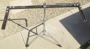 Remo Roto Tom Drum Rail Mount W/Stand + 33” Bar Plus Extension Wings!!!! - Picture 1 of 12