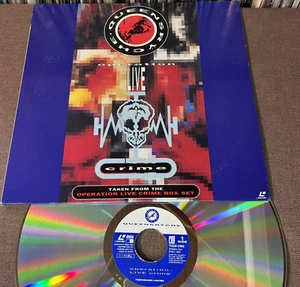 Queensrÿche Operation: Live crime JAPAN Laser Disc LD TOLW-3165 Sticky edge - Afbeelding 1 van 11