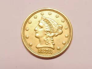 USA 2 1/2,- Dollar 1878 Gold (L2310) - Bild 1 von 2