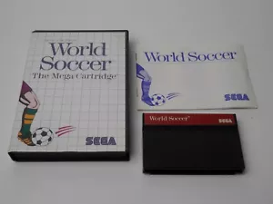 World Soccer (PAL) Sega Master System Complete in Box CIB - Picture 1 of 3