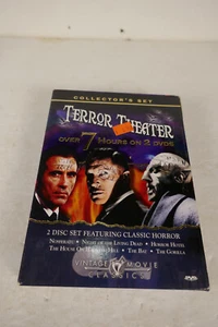 Terror Theater Collector's Set - 2 DVD Set 6 Movies Vincent Price Nosferatu - Picture 1 of 5