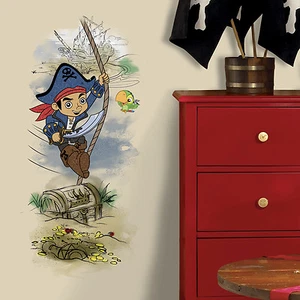 CALCOMANÍAS DE PARED DEL CAPITÁN JAKE Y LOS PIRATAS DE NUNCA TIERRA GiaNT NUEVAS 38 - Imagen 1 de 2