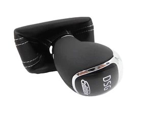 (940) 5JB713123AF Orig. Palanca de cambios ŠKODA RAPID (cuero) 'DSG Edition' LMM - Imagen 1 de 5