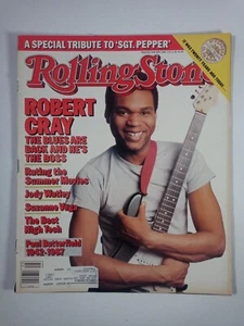Blues Boss Robert Cray Paul Butterfield Rolling Stone Magazine June 18 1987 - Picture 1 of 1