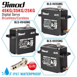 Wasserdicht Brushless Servo 50KG 45KG 35KG 25KG Metall Getriebe Servo für RC Modell - Bild 1 von 39
