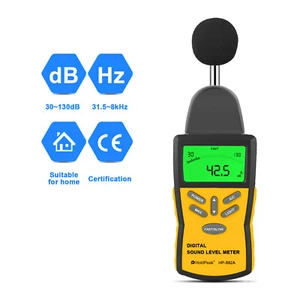 Sound Level Meter Decibel Tester Noise Measurement AC/DC Output Noise Analyzer - Picture 1 of 10