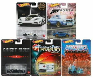 Hot Wheels 2021 Retro Entertainment 5 Car Set Maßstab 1:64 Diecast Cars DMC55-957B - Bild 1 von 1