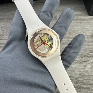 NEW✅LIMITED EDITION✅ Swatch SHADES OF ROSE Pink Silicone Women's Watch SUOP107 - Picture 1 of 13