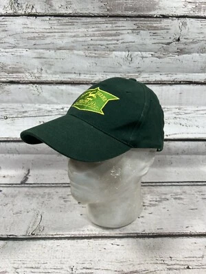 Винтажная коллекционная кепка с вышитым логотипом John Deere Moline Ill коробка передач с ремешком - Изображение 1 из 4