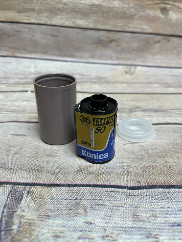 1 Roll of Konica Impresa 50 Pro 135-36 C-41 Color 35mm Film Expired - Image 1 of 4