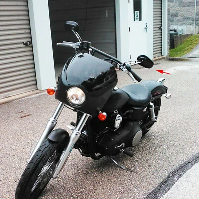 Espejos retrovisores corte borde moto para Harley Davidson Street 750 XG750 Foto 1 de 4