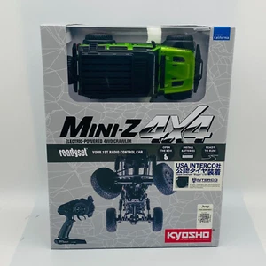 Kyosho MINI-Z 4×4 Readyset JeepⓇ Wrangler Unlimited Rubicon Mojit 32528GR - Picture 1 of 9
