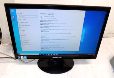 HANNspree HF205 HSG1106 20" Wide Screen TFT Color LCD Monitor w/ DVI VGA Inputs - Image 1 of 3