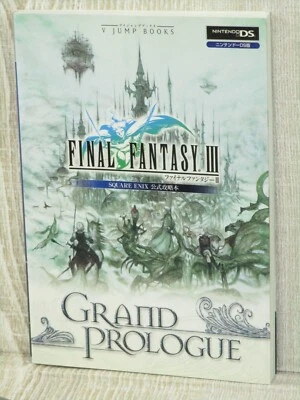 FINAL FANTASY III 3 Official Guide Nintendo DS Book 2006 Japan VJ0x - Image 1 of 4