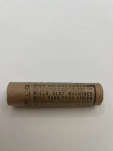 Mills Novelty Company Lincoln Wheat Cent Roll. UNOPENED and UNSEARCHED. RARE - Picture 1 of 5