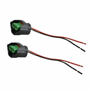 2x H8 H11 Bulb Socket Wire Plug Harness Wiring Holder For Car Headlight Fog Lamp - Picture 1 of 13