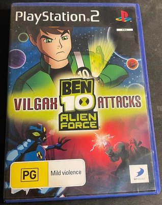 BEN 10 ALIEN FORCE: VILGAX ATTACKS | SONY PS2 PLAYSTATION 2 PAL, MANUAL INCLUDED - Image 1 of 3