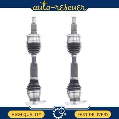 2x Eje CV para Chevrolet Silverado 2500 HD 2015 2016 2017 2018 2019 2020 Foto 1 de 4