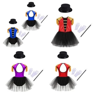 Kids Dresses Patchwork Bodysuit Festival Rompers Opera Cosplay Costume Show - Picture 1 of 36