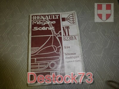 Manual de Taller Diagrama Eléctrico Renault Megane Scenicaprés 02/06/02 NT - Imagen 1 de 4
