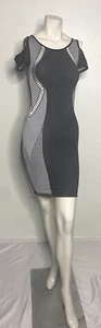 Vestido BEBE Mujer Gris Recortado Diseño ceñido al cuerpo Talla P/S - Imagen 1 de 8