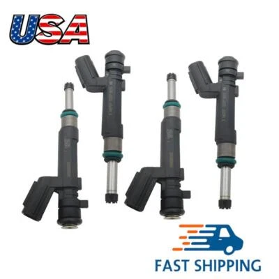 4pcs Fuel Injector for Nissan Versa Versa Note l4 1.6L 2012-2016 2019 166001KT0A - Image 1 of 4