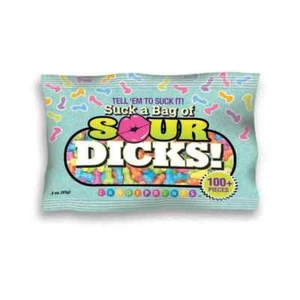 Suck A Bag Of Sour Dicks! 3 oz. Bag - Picture 1 of 3