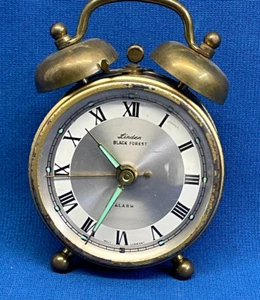 Vintage Linden Schwarzwald Wecker funktioniert - Bild 1 von 5