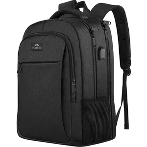 Modischer Laptop Rucksack 17,3 Zoll für Teenager mit USB Anschluss und Stauraum - Bild 1 von 2