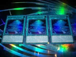 3x Primeval Planet Perlereino 1st Edition Ultra Rare RA02-EN069 Yu-Gi-Oh! - Picture 1 of 1