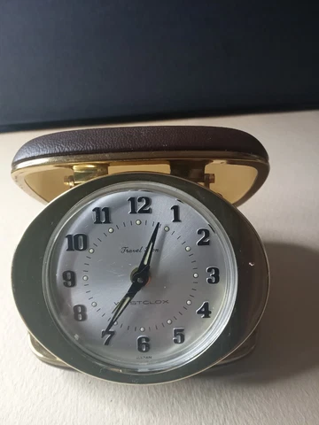 Vintage Westclox Travel Clock & Alarm-3" x 4" Cover