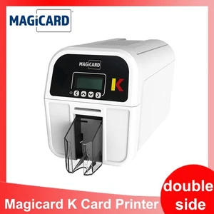 Magicard K Dual Sided Color ID Card Printer USB Ethernet with Power Supply - Picture 1 of 7