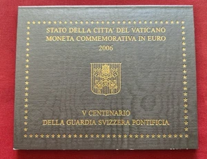 2 EURO COMMEMORATIVA CITTÀ DEL VATICANO V CENTENARIO DELLA GUARDIA SVIZZERA 2006 - Foto 1 di 4