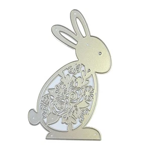 Embossing Stencil Flower Rabbit Cutting Template Carbon Steel Mold Cutting Dies - Picture 1 of 7
