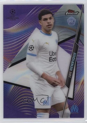 2020-21 Topps Finest UCL Purple Refractor /250 Luis Henrique #3 Rookie RC - Image 1 of 2