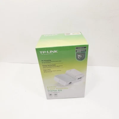TP-Link TL-PA4026 KIT AV500 2-Port Powerline Starter Kit - New in Sealed Box - Image 1 of 4