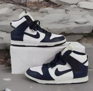 Size 13 - Nike Dunk Retro QS High Villanova basketball old school - Picture 1 of 10