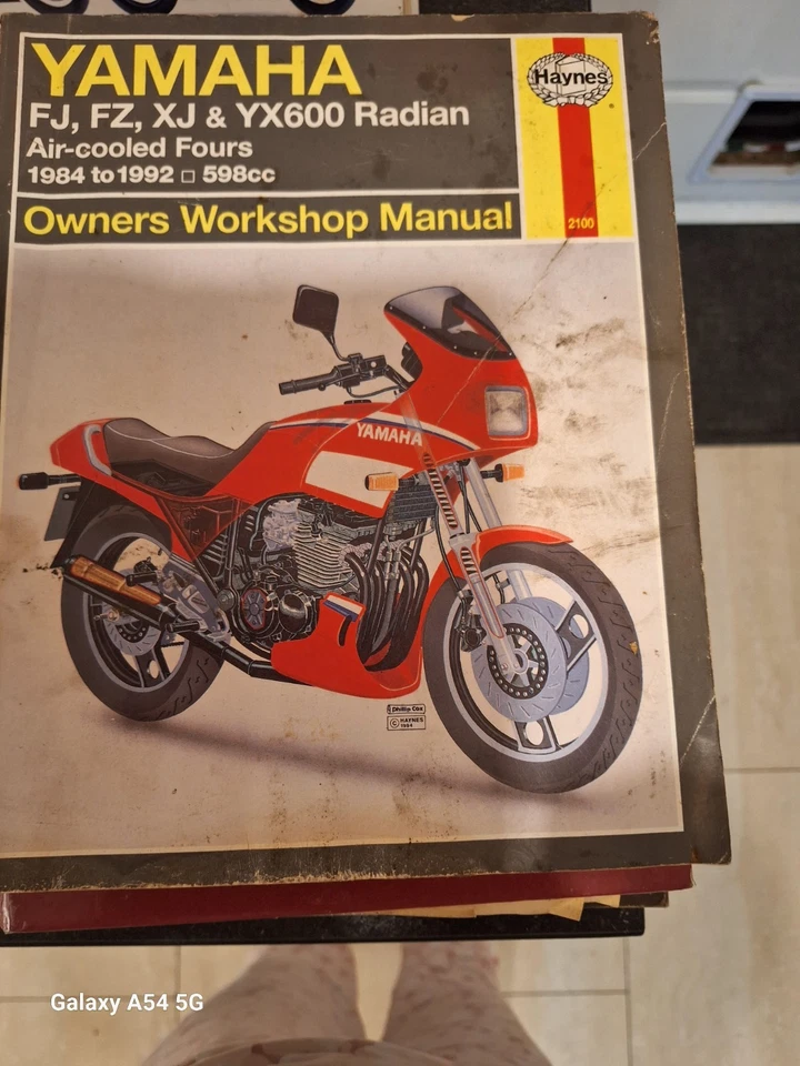 Yamaha FJ FZ XJ & YX600 Radian Haynes Manual 1984-1992 - Image 1 of 1