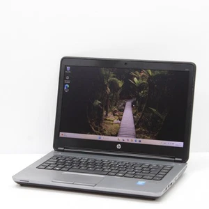 HP ProBook 640 G1 Laptop Windows 11 14" HD Intel i5 4200M 8GB 240GB SSD Webcam - Picture 1 of 18