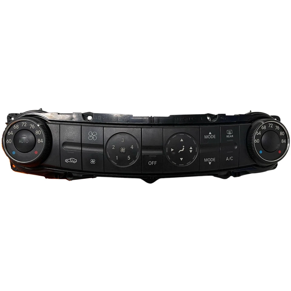 Black Temperature Control Fits 2005-2009 Mercedes-Benz E-Class 3.5L - image 1 of 4