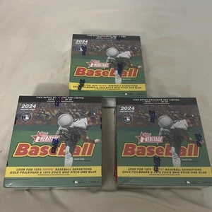 2024 Topps Heritage Baseball Mega Monster Box x 3 - 3 Boxen - Bild 1 von 3