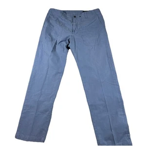 Rag & Bone Men's Flat Front Chino Pants 34x32 Blue Classic Straight Preppy - Picture 1 of 8