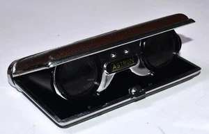 Astron Gafas Deportivas Plegables Opera - Binoculares Deportivos Estuche Cuero - Imagen 1 de 3