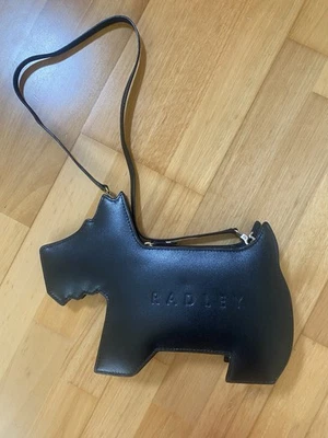 Radley Scottie Black Bag/purse . As New , Excellent Condition  - image 1 of 4