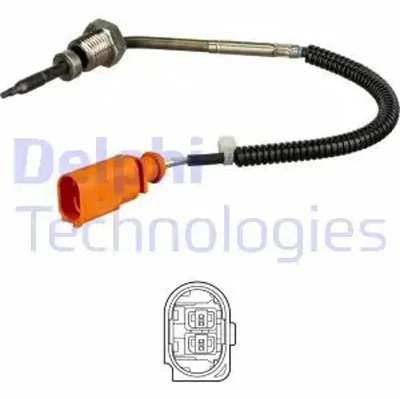 Sensor de temperatura de gases de escape TS30146 DELPHI para AUDI A4 B8 Q5 - Imagen 1 de 4