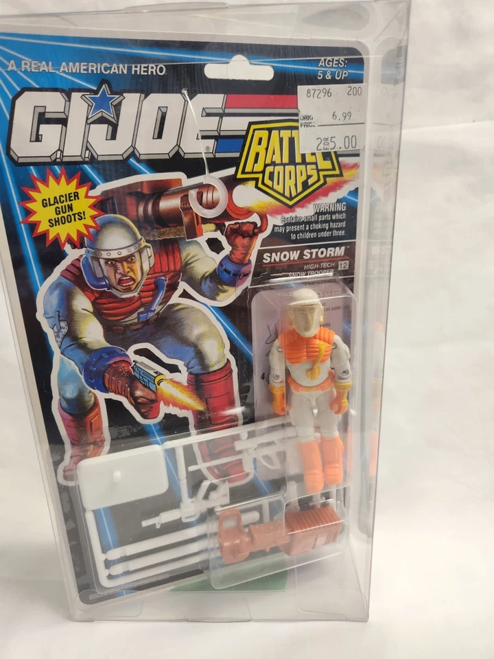 VINTAGE 1993 Hasbro GI Joe Series 12 Battle Corps #12 Snow Storm MOC SEALED - Image 1 of 4