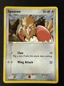 Spearow 2004 Pokemon Leaf Green Reverse Holo #81/112 - Picture 1 of 2