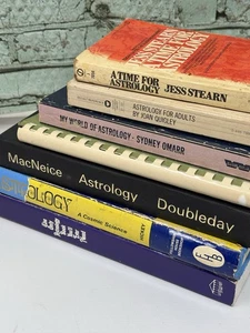 Posten 7 Astrologie Bücher Vintage Astrologische Muster Vorhersagezeichen - Bild 1 von 24