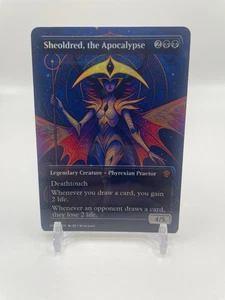 MTG Sheoldred, The Apocalypse FOIL Playtest Card Magic NM COMMANDER EDH - Picture 1 of 4